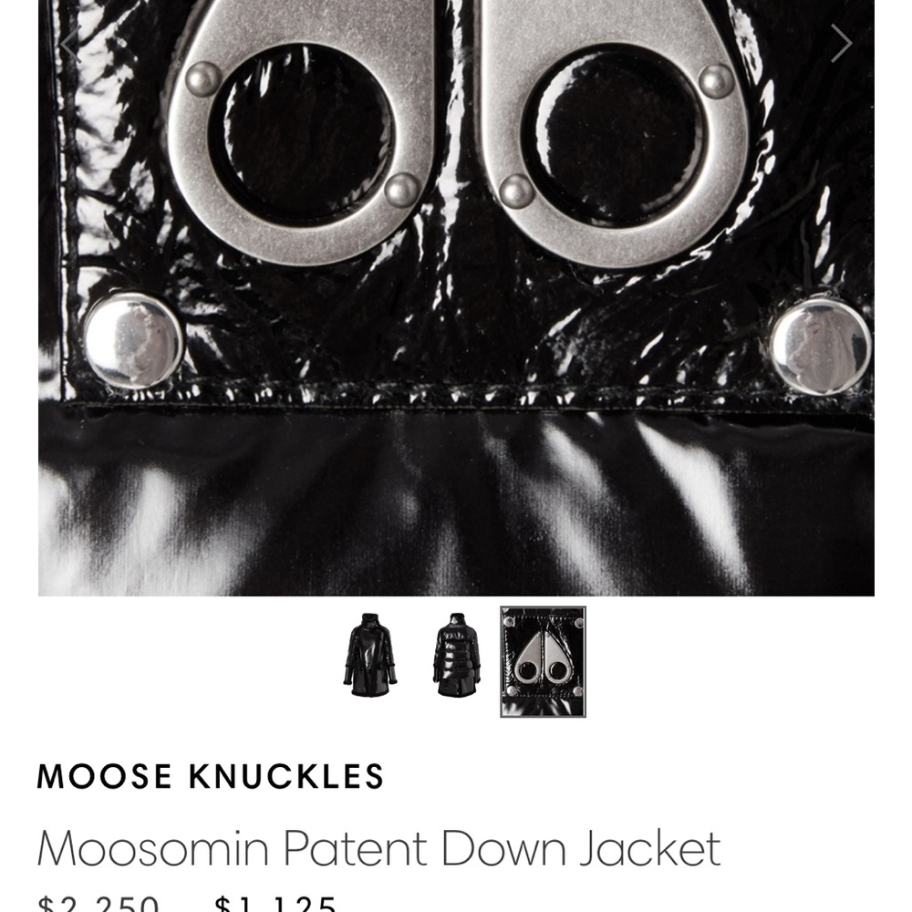 MOOSE KNUCKLES
Moosomin Patent Down Jacket - Picture 3 of 11